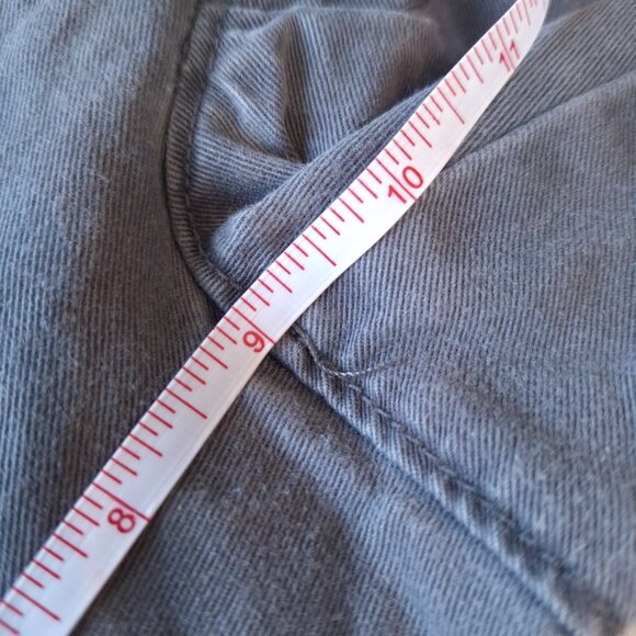 J. Crew Mens 30W Gramercy Chino‎ Gray Anchor Embroidered Shorts Nautical Preppy - Picture 13 of 14